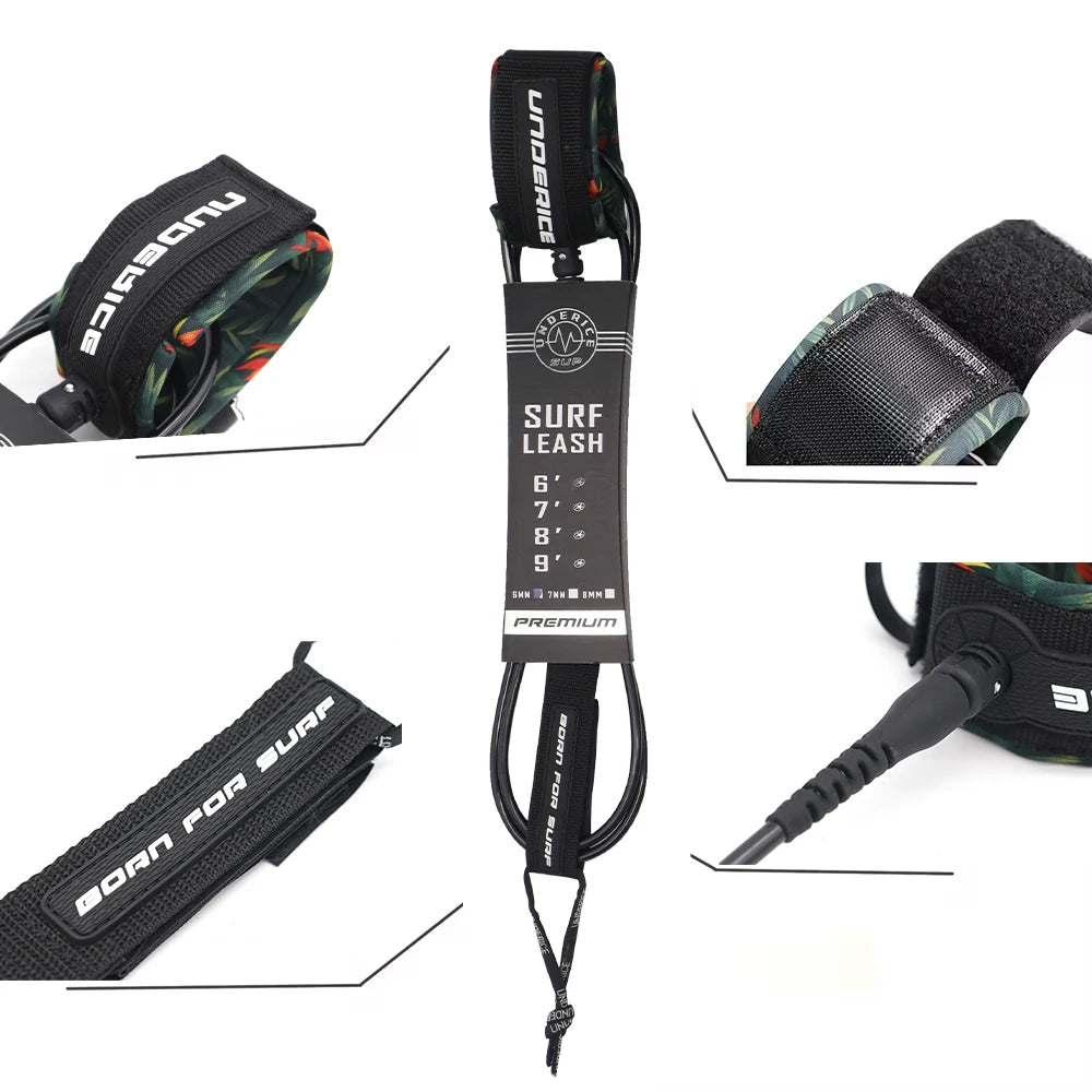 Surf Leash 6-10 pés - Cordinha - Leg Rope - Surfing Leash