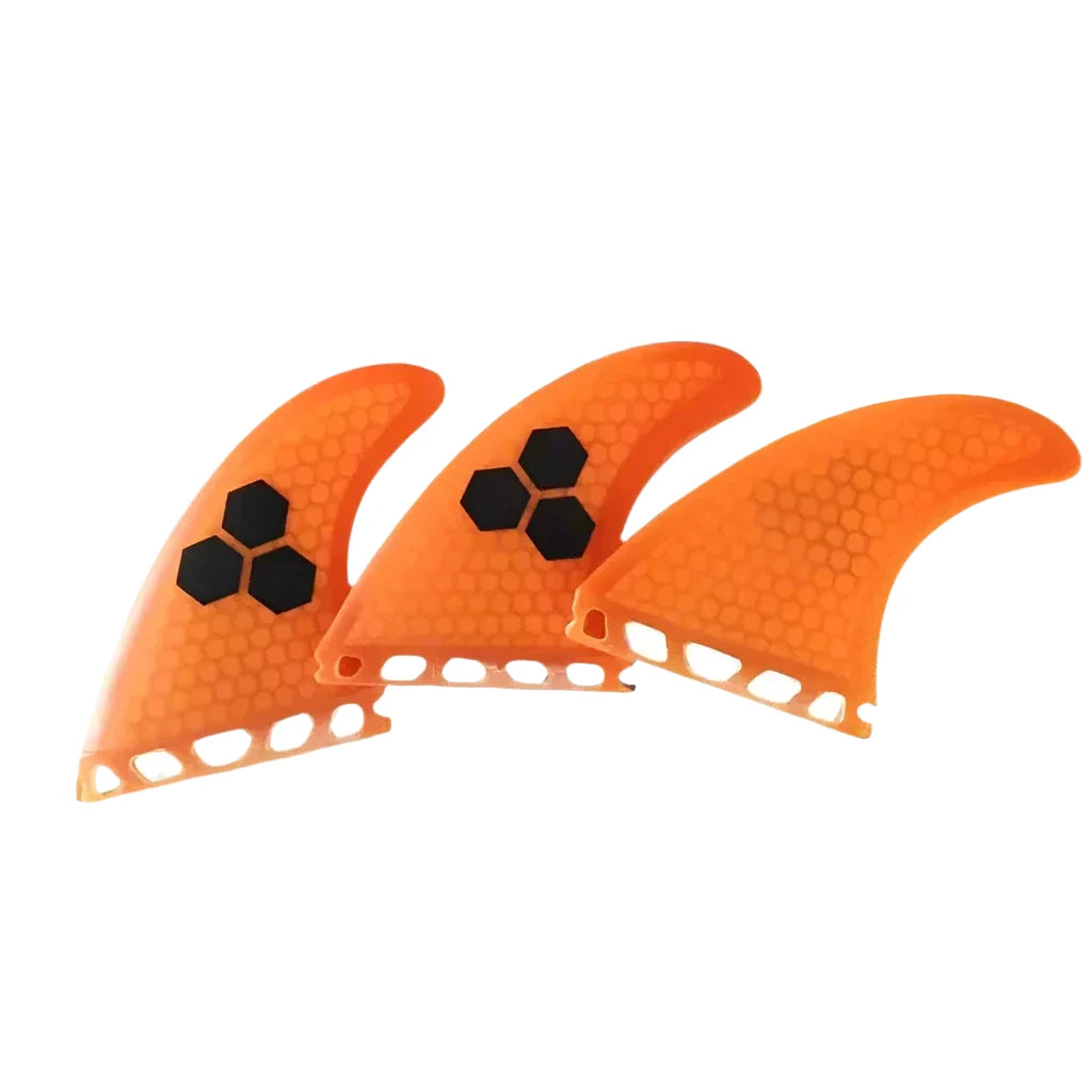 3 quilhas, Base FUTURE Performance, Tamanho "M". Fibra de Carbono e Vidro e Honeycomb