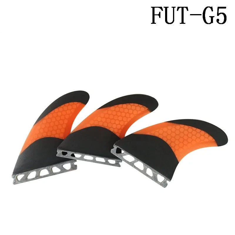 3 quilhas, Base FUTURE Performance, Tamanho "M". Fibra de Carbono e Vidro e Honeycomb