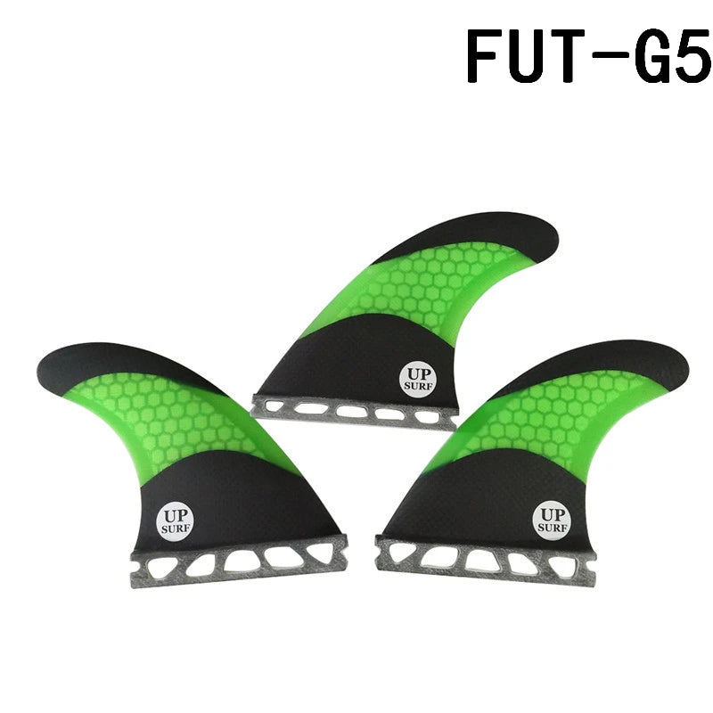 3 quilhas, Base FUTURE Performance, Tamanho "M". Fibra de Carbono e Vidro e Honeycomb